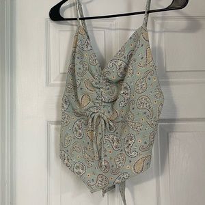 Buckle -willow+root- Backless Tank